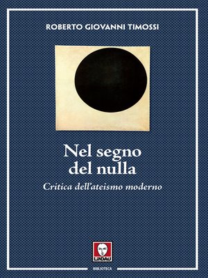 cover image of Nel segno del nulla
